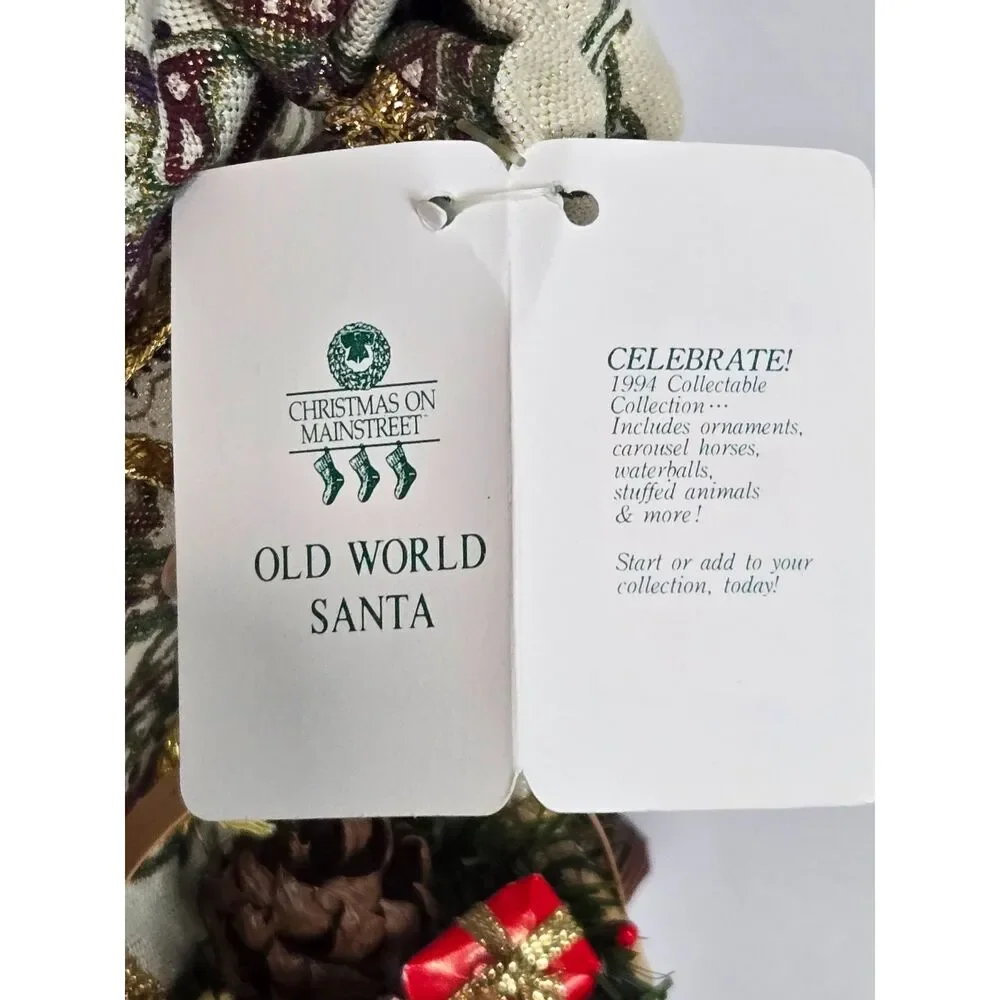 Vintage Christmas Memories 1994 Old World Santa Collectible Figure | 12” - Picture 4 of 8